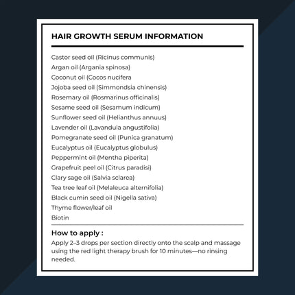 Oilogy 22-Ingredient Hair Growth Serum - Oilogy